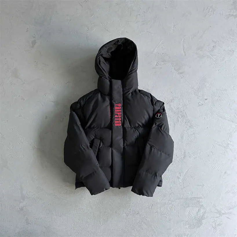 Trapstar New arrival Men down Jacket Embroider jacket Same Style British Street for Men and Women Best Selling Ins Trendy