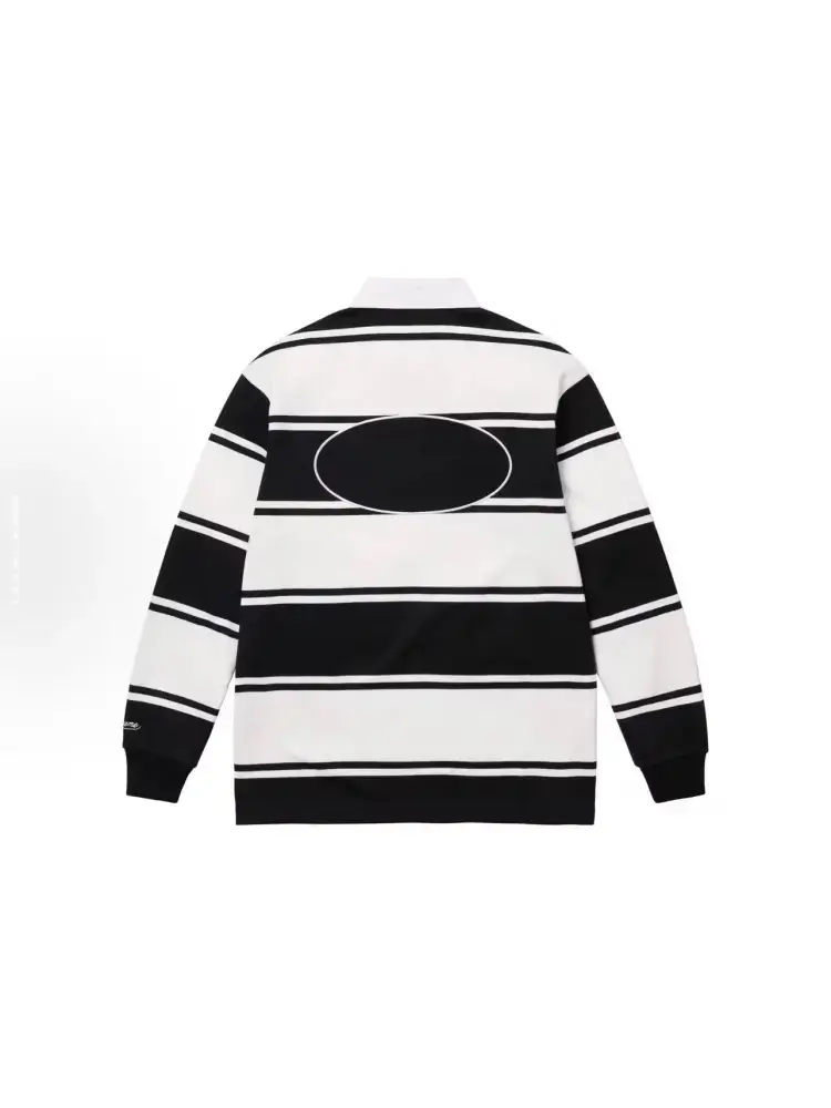 Independent Joint 25Ss Stripe Embroider Stripes Lapel Short-Sleeved Polo Shirt, Same Style for Men and Women