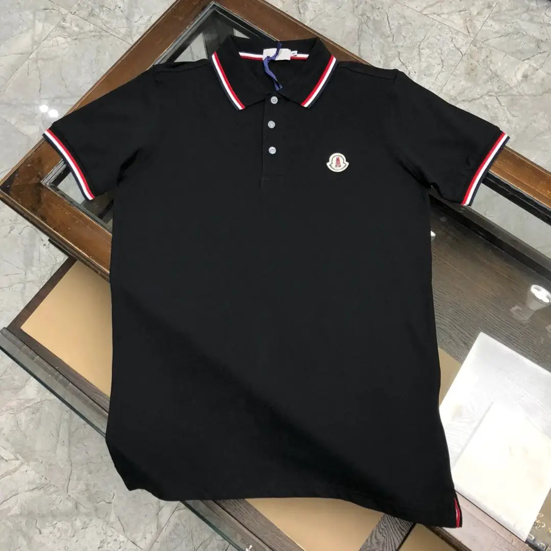 【Top】男士polo衫短袖纯棉 翻领蒙家t恤男休闲