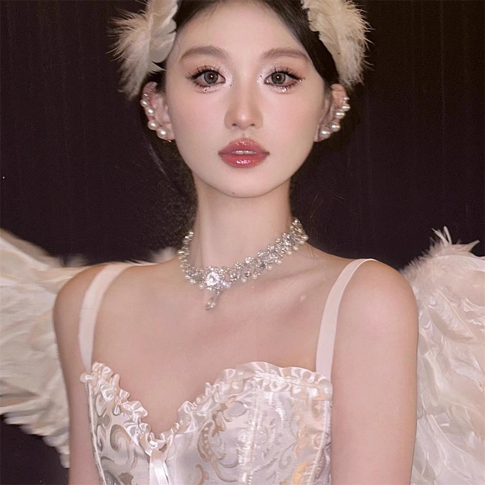 Super Fairy Angel Wings Ballet Headwear Feather High Beauty Value Side Clip Wear New Beautiful Swan Cool Hair Accessories