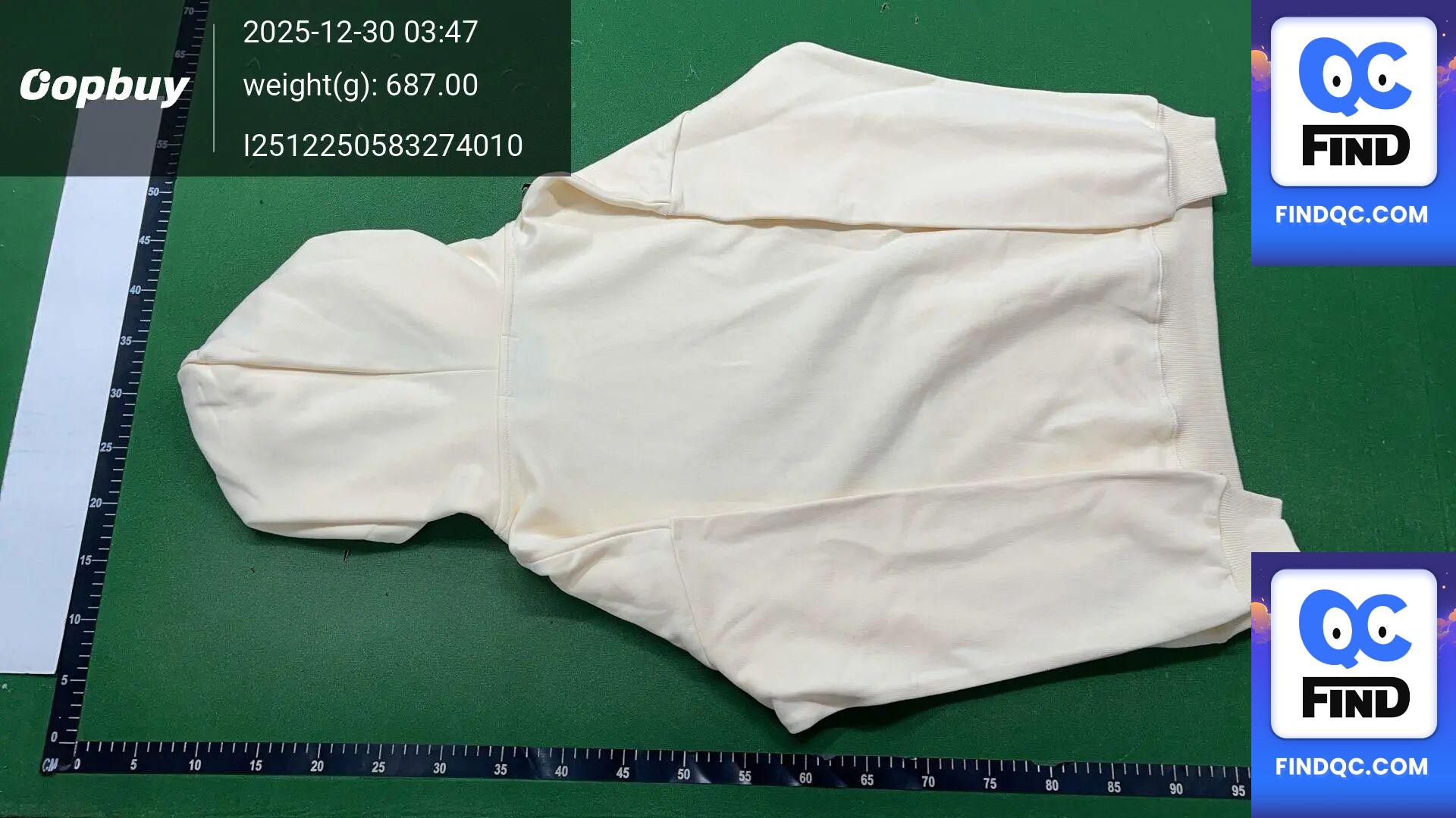 Gucci Firenze 1921 Printed Logo Hooded Sweatshirt — QC-foto 3