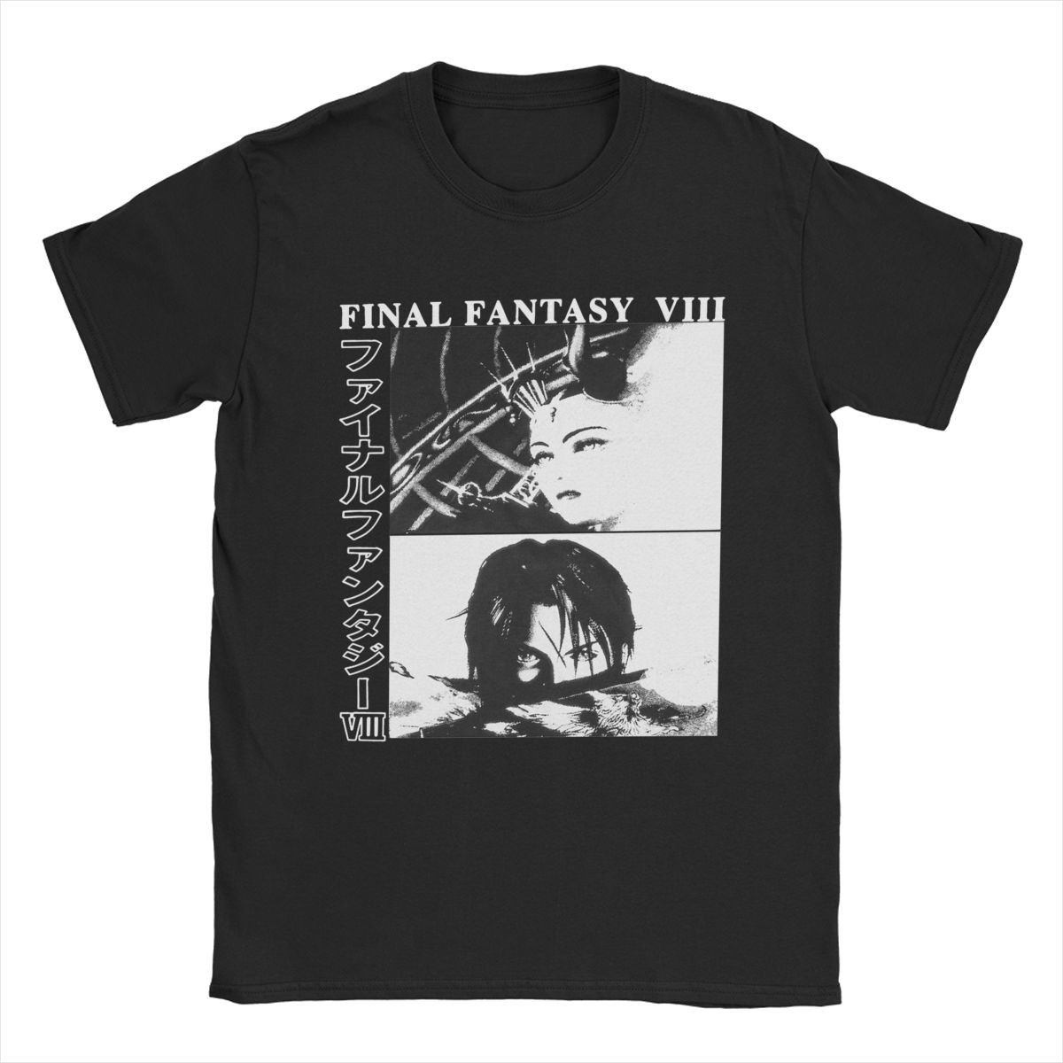 Final Fantasy Viii T-Shirts Men Awesome Cotton t Shirt