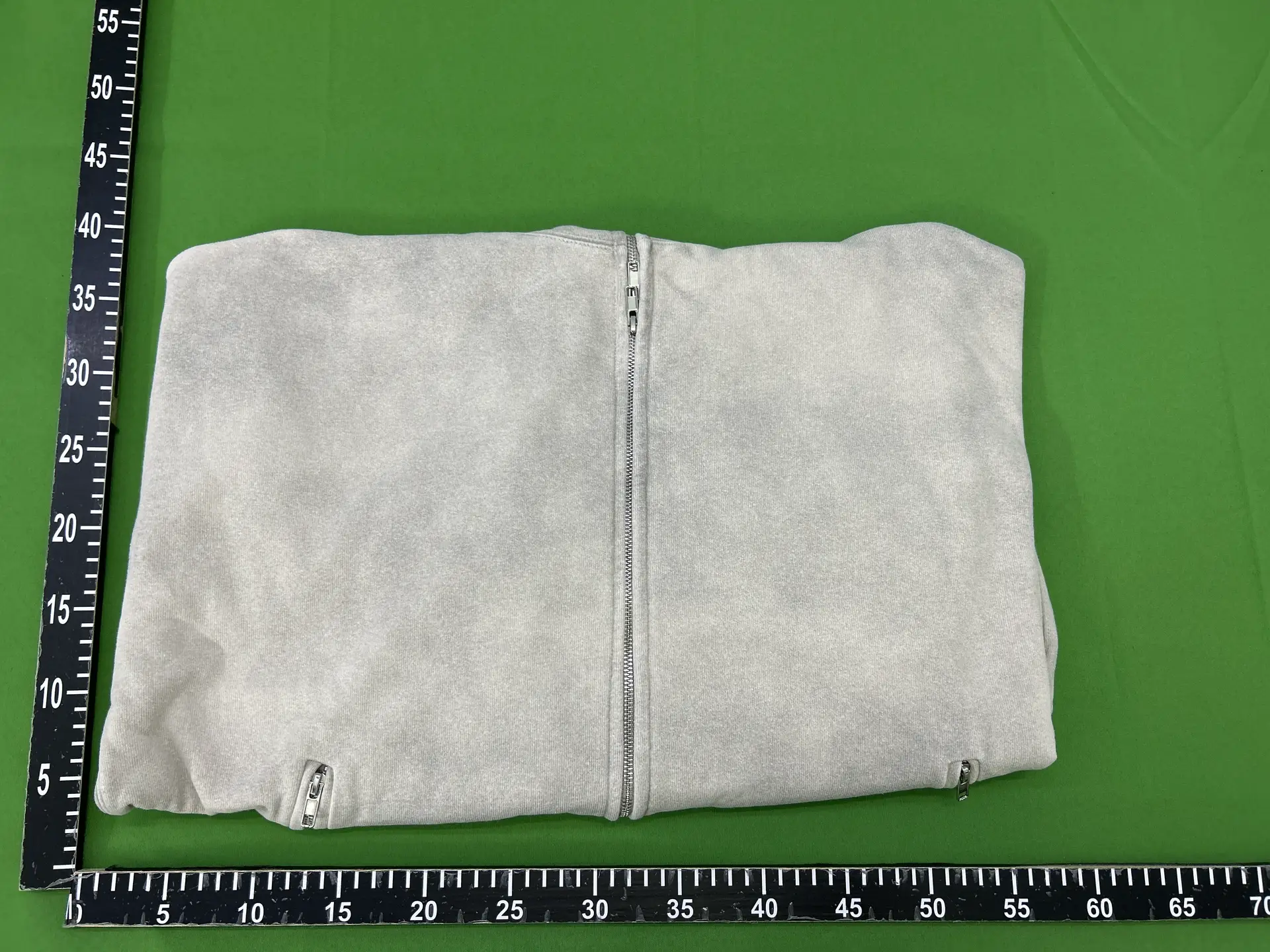 Yeezy Season 9 Mask Hoodie Zipper Heavy Duplex Double Zipper Sweat