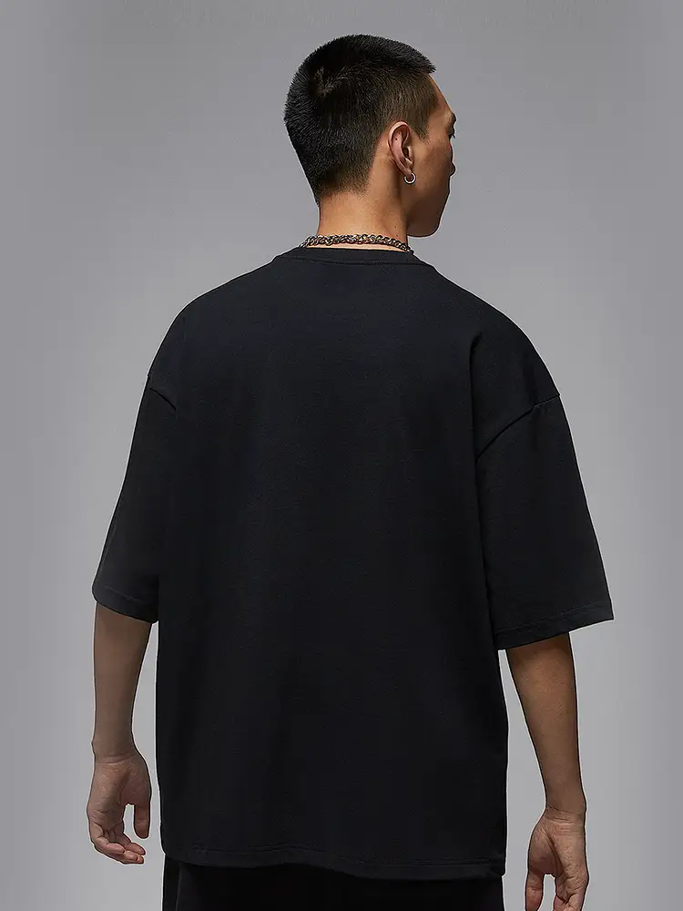 Nike Aj Short-Sleeved Men's Summer Jordan Embroider Loose Breathable Half-Sleeved Sports T-Shirt Ib7346-010