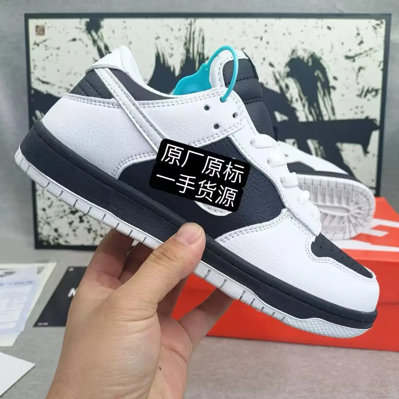 Aj Men's Shoes Dunk Black and White Panda Joint Putian genuine goods sb Board Shoes Green Apple Shoes aj1 Low-top Women's Running Shoes
