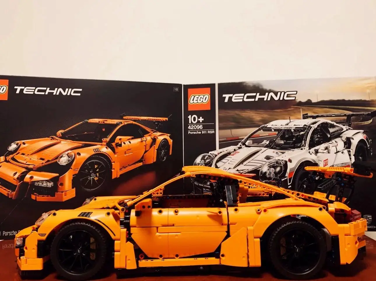 乐G 积木*高*拼装赛车模型保时捷911GT3跑车玩具