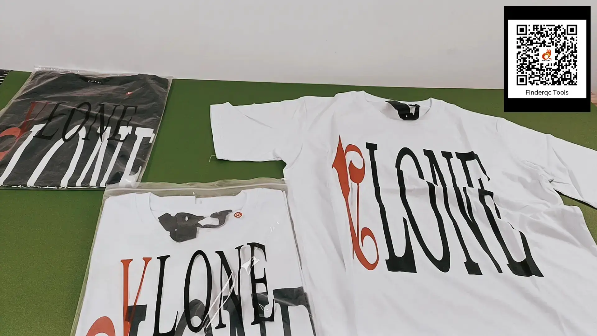 VLONE T-shirt White Black Red