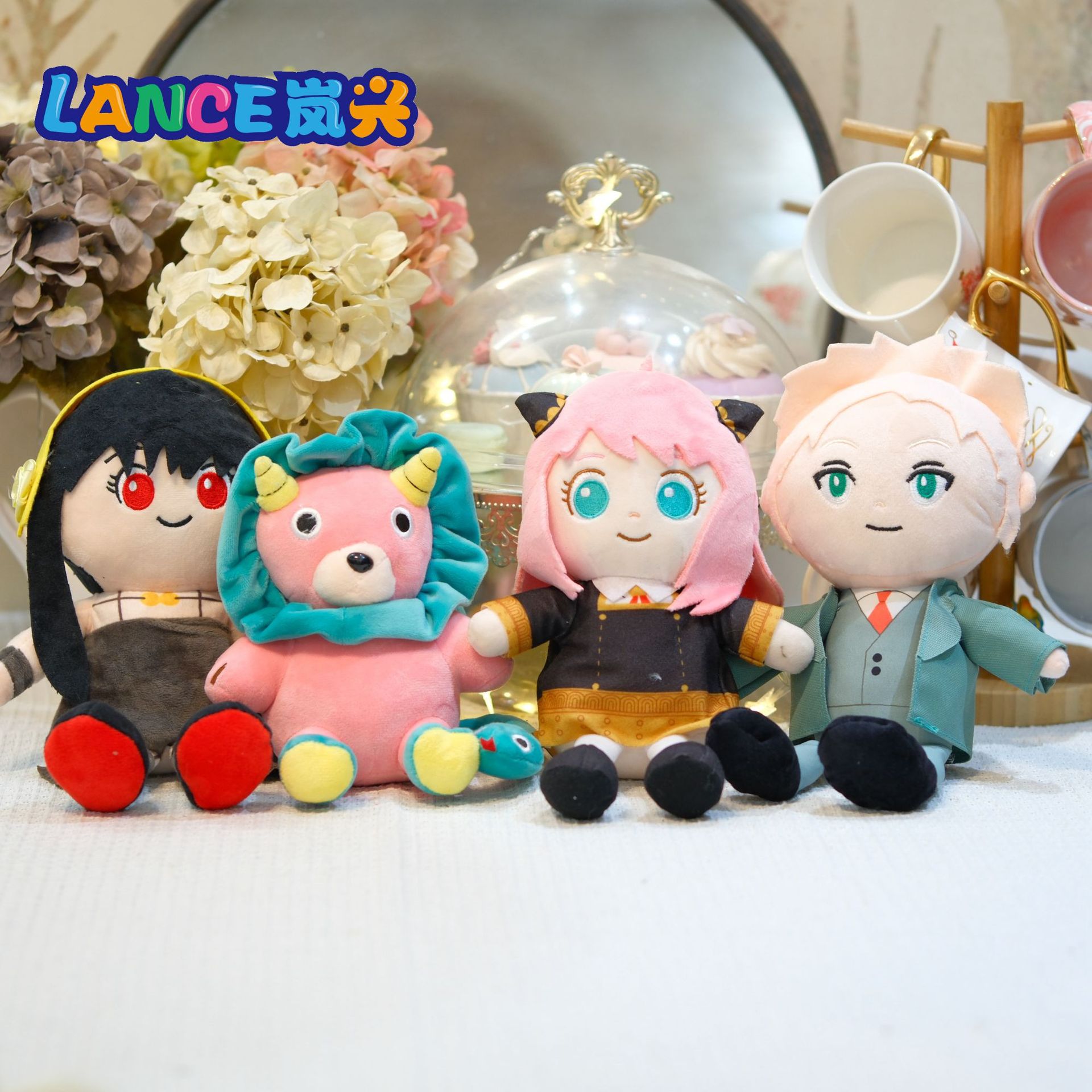 8 inch [spy play house] 20CM doll machine doll plush toy cross-border spell a lot of animation games