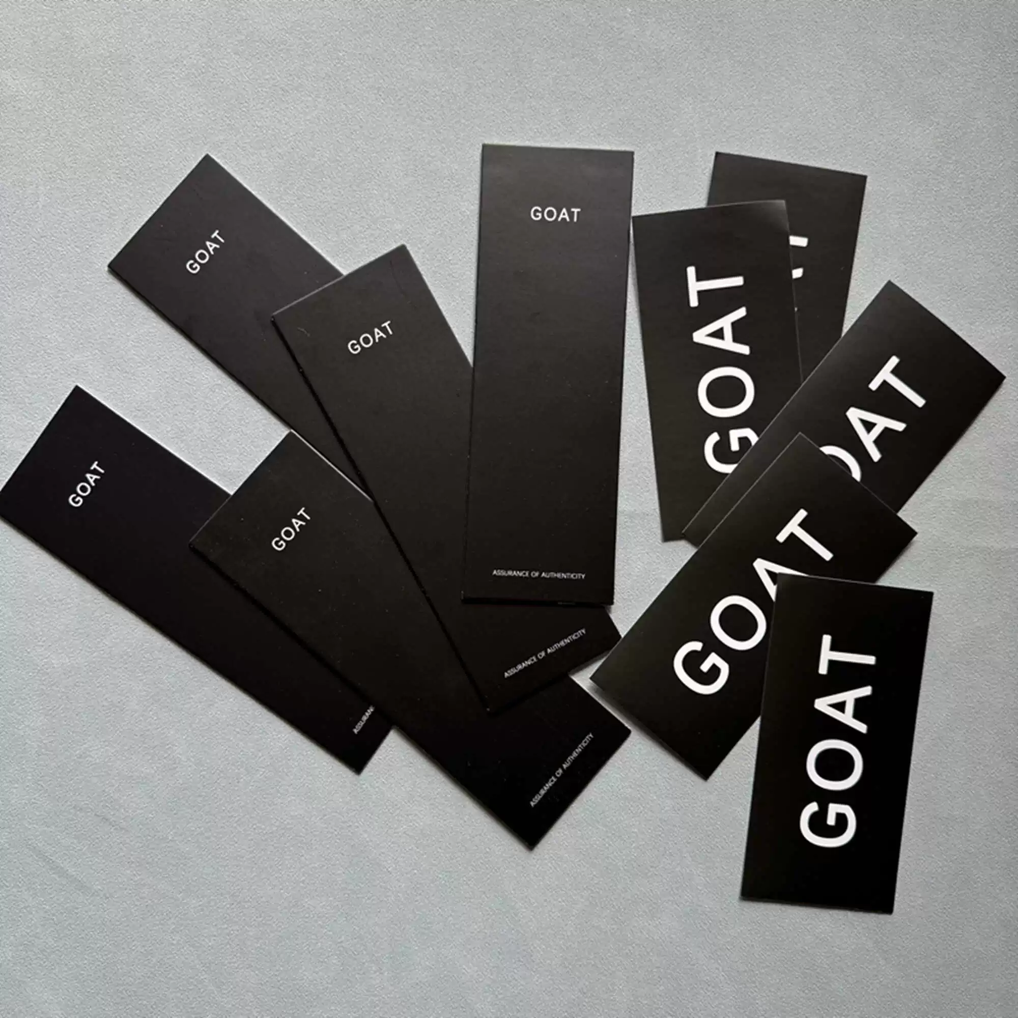 Goat Goat Card Tag Universal Hang Tag Clothing Bag Shoe Label Anti-Theft Buckle Card