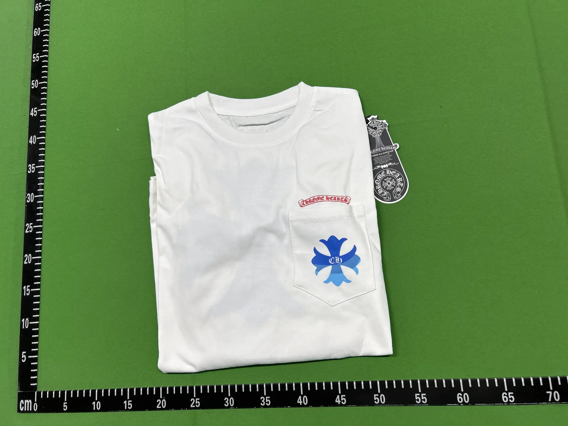 Chrome Hearts White Pocket T-Shirt