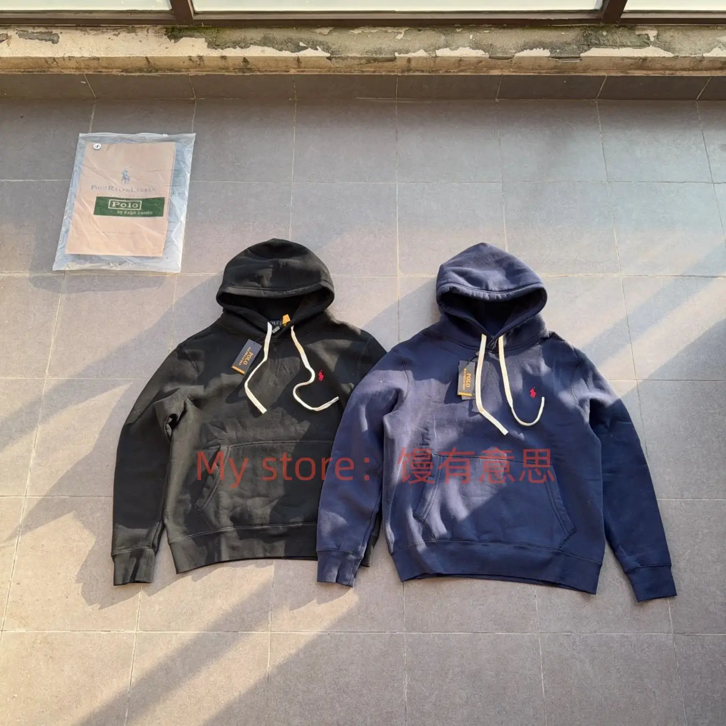 RL (fleece-lined) 连帽衫套装
