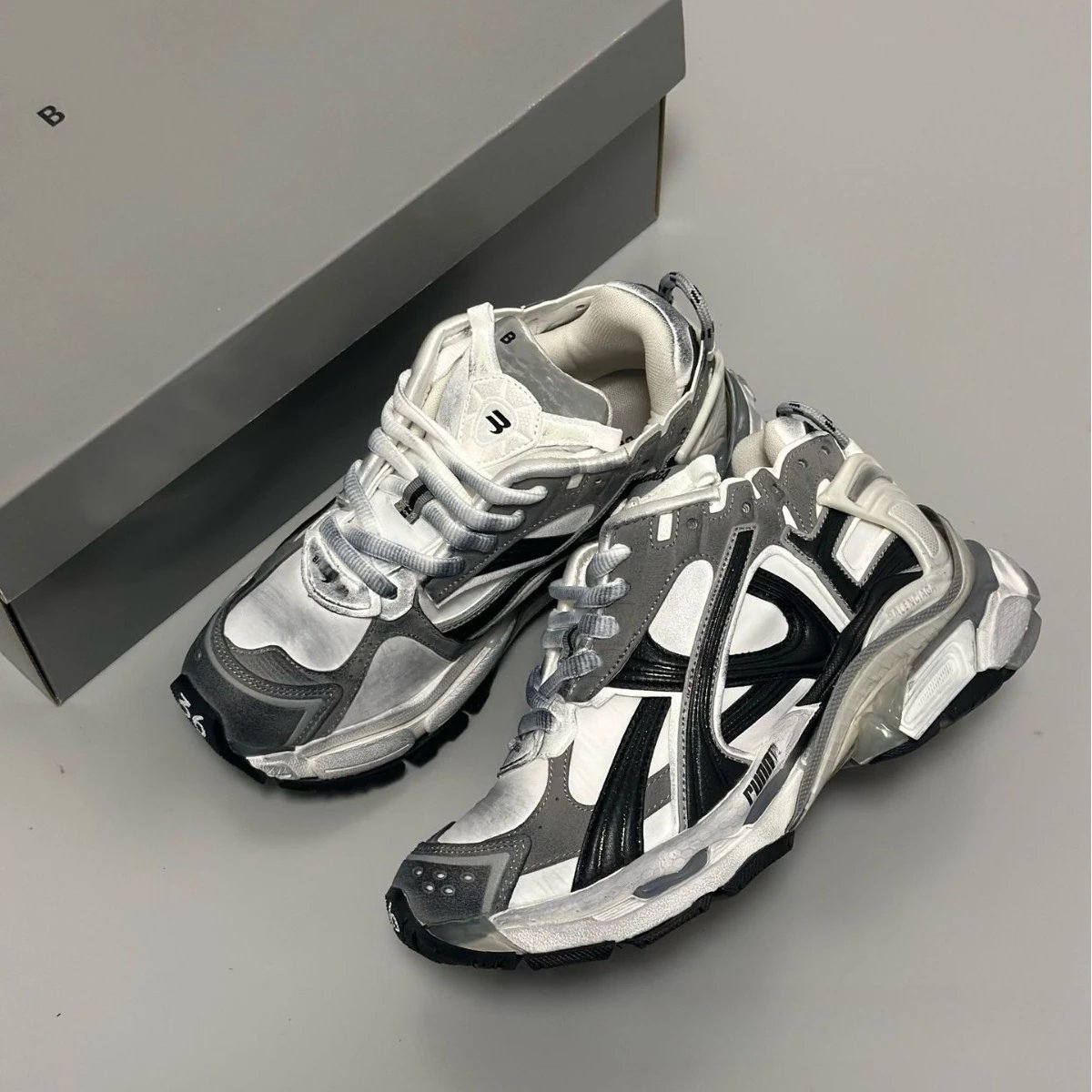高定版B家老爹巴黎七代慢跑鞋RUNNER运动鞋
