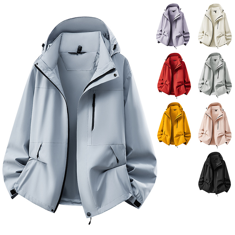 Couple's Matching Outdoor Jackets for Men and Women, 2026 Spring and Autumn New Style, Windproof and Waterproof Mountaineering Casual Jackets