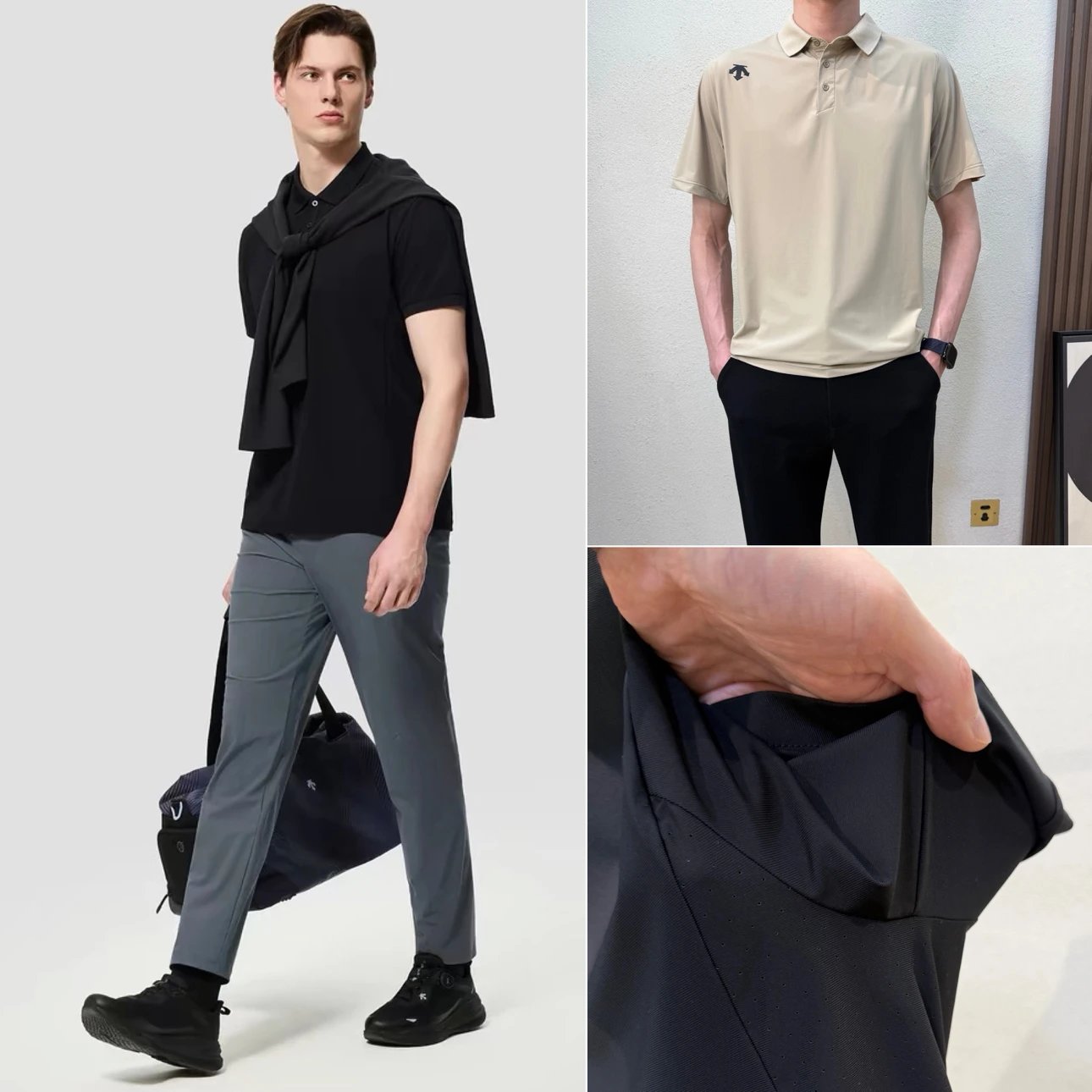 DESCENTE Polo Shirt