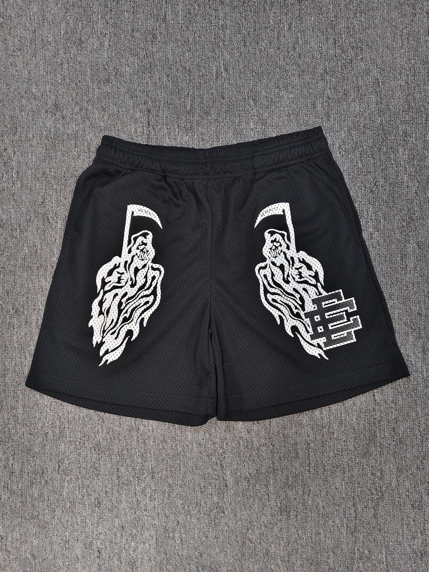 Ee New American Sports Pants Trendy Basketball Fitness Training Running Loose Beach Quick-Dry Quarter Shorts in Stock