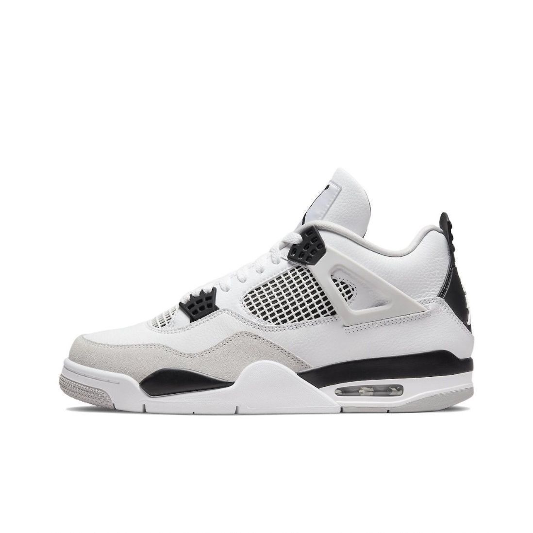 Shoes Pure Original Version Aj4 Autumn and Winter Men's and Women's Couple Sports Shoes Joe 4 White Cement Thunder God Electric Mother Basketball Shoes QC-foto från 1688 på Qualit.ly