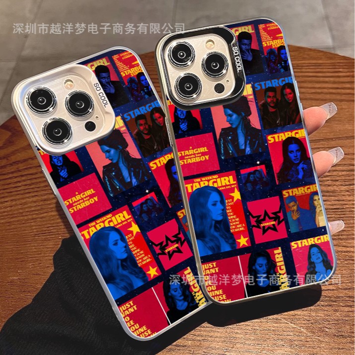 Female Singer Iphone17Pro Mobile Phone Case 16/15/14/13 Laser 12 Apple 11Xsm78 Trendy P