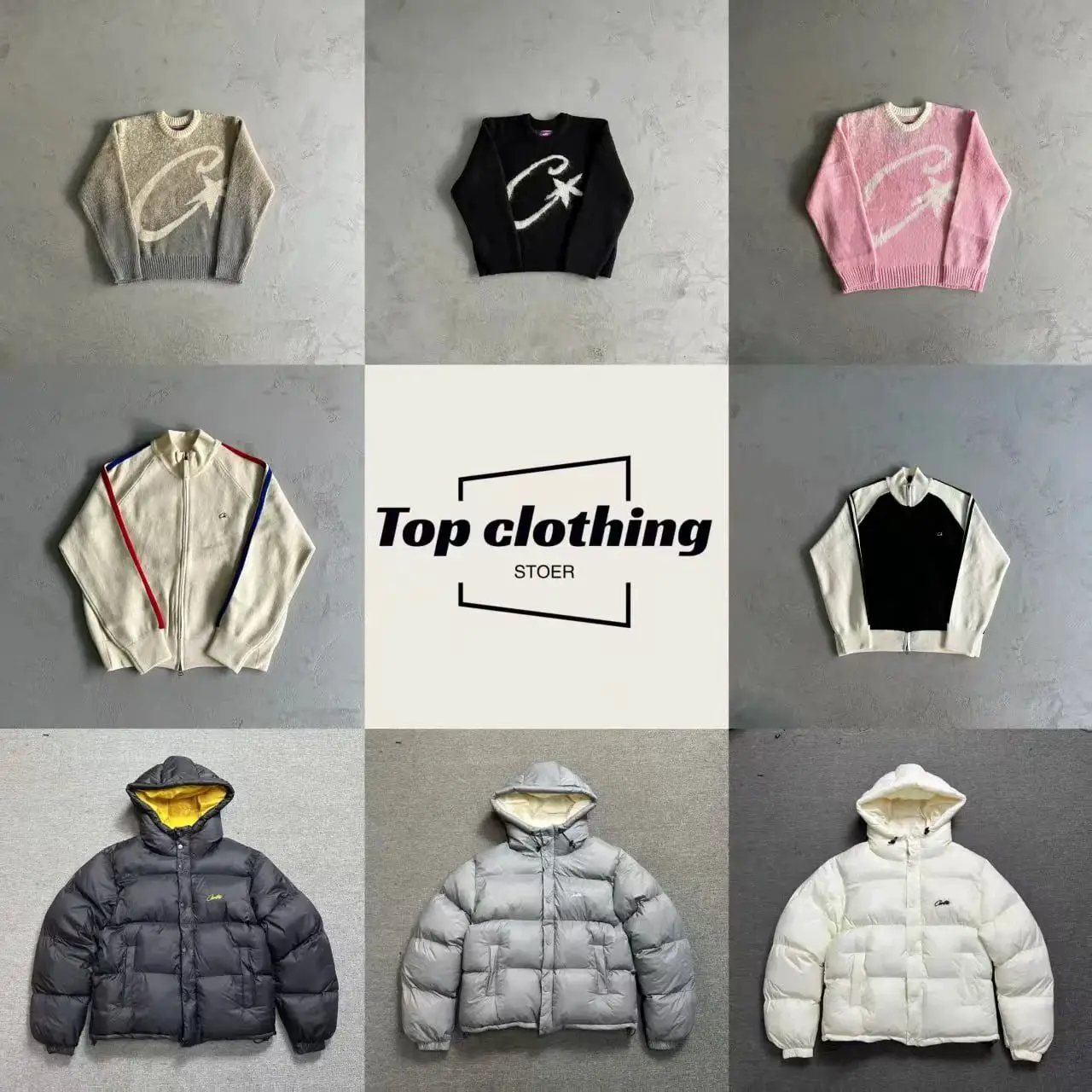 【 99 】 High quality C sweater, pure cotton down jacket, jacket