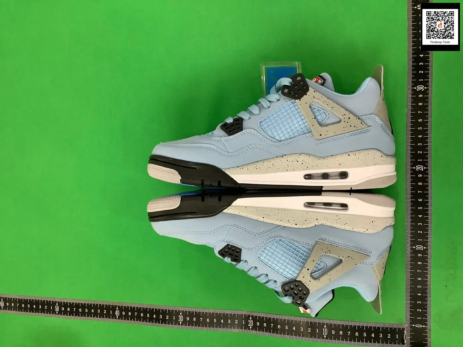 Putian Pure Original Men's and Women's Shoes Sports AJ4 Basketball Shoes Electric Mother Small White Cement University Blue and White Oreo Basketball Shoes