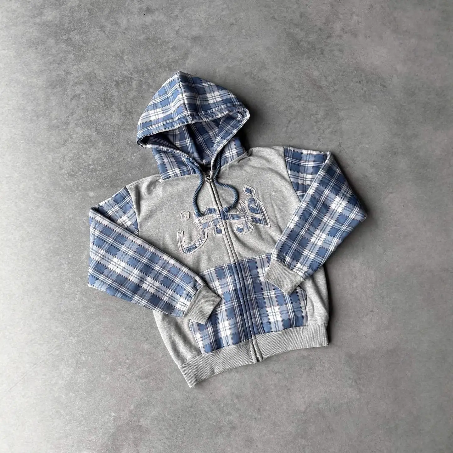 American-Style Solid Color Artistic Versatile Fresh Retro Personality Fashion Autumn Ins Fashion Outfit Hooded Sweatshirt