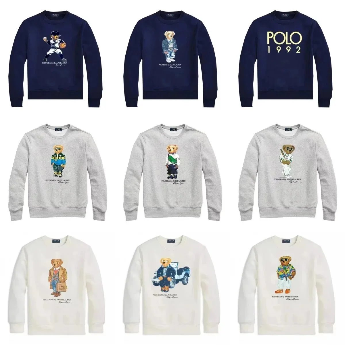 Polo Bear by Ralph Lauren Crewneck Sweatshirts QC 写真 WEIDIAN Qualit.ly