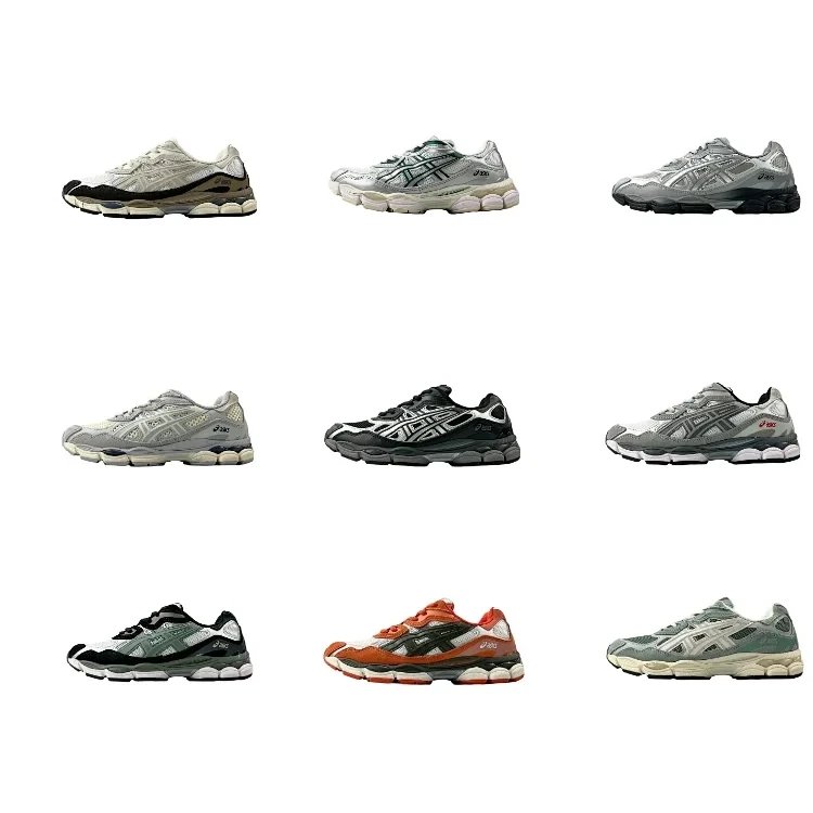 鼎货.高品质.秒发.YS纯原版 Asics GEL-NYC 网布皮革 低帮 生活休闲鞋  Asics亚瑟士休闲运动鞋复古慢跑鞋专业跑步鞋GEL-NYC系列2024官网新款时尚百搭防滑耐磨透气休闲运动鞋