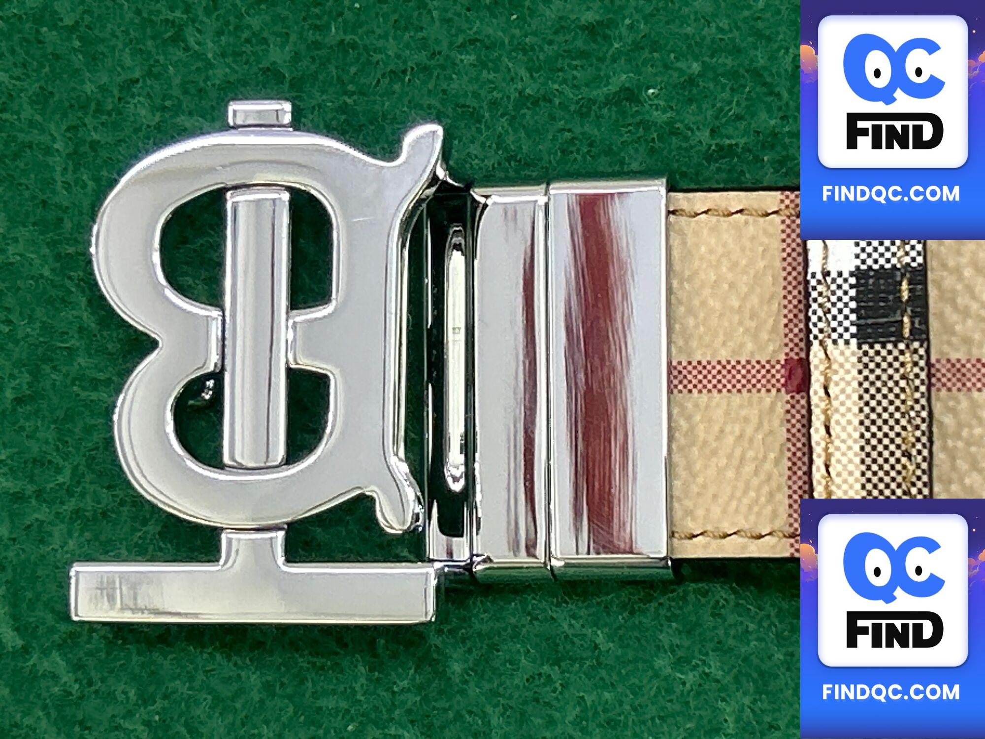 Burberry TB Monogram Belt QC