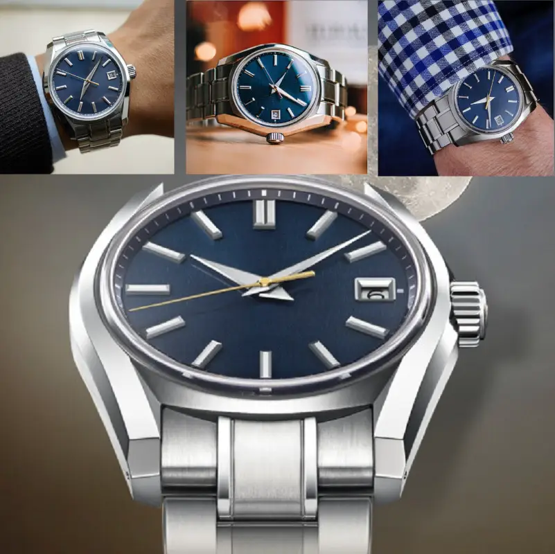 Watch Factory Direct Stainless Steel Non-mechanical Quartz with Calendar Mens Watch