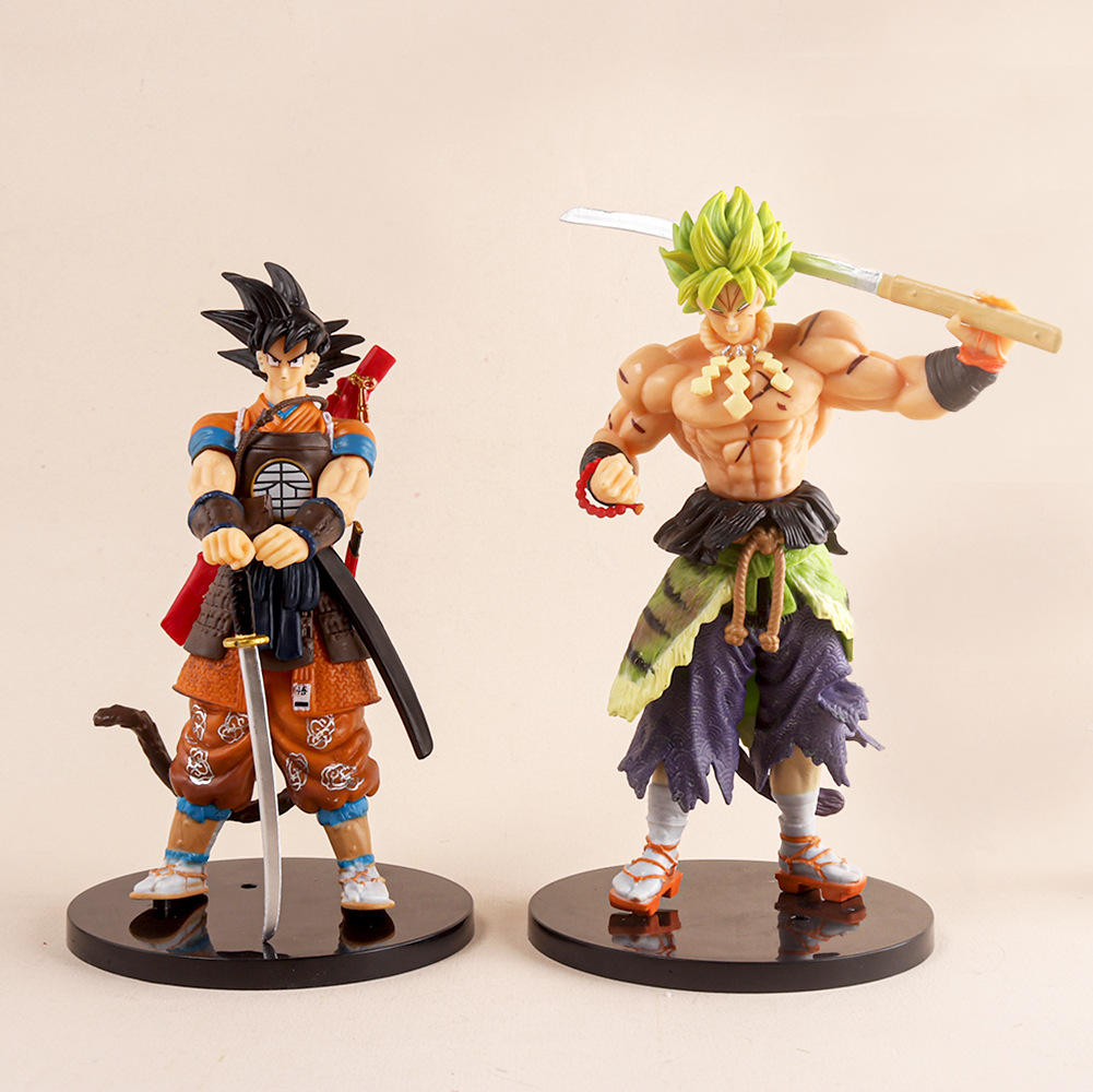 Dragon Ball LK Goku LK Broley Battle Damage Goku Super Four Begit Broley Saia Hand Ornaments