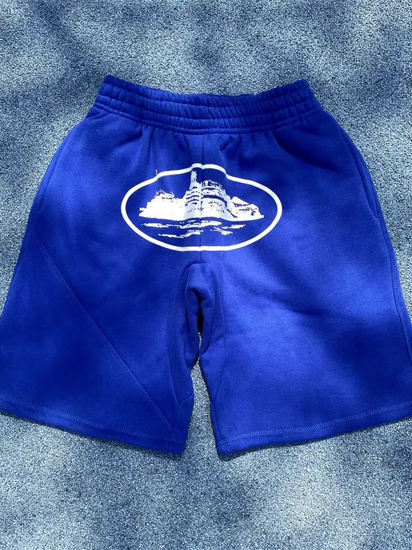 Corteiz Alcatraz LOGO Classic Shorts Drill Street Fashion Brand Sports Cotton Pants UK Original