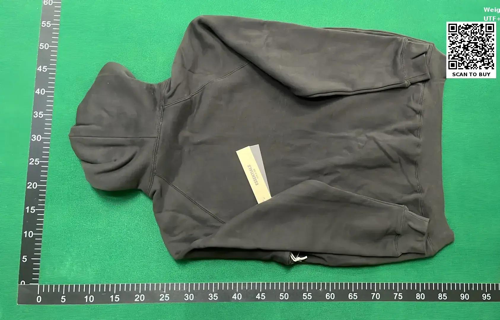 Fear of God Essentials Hoodie Black