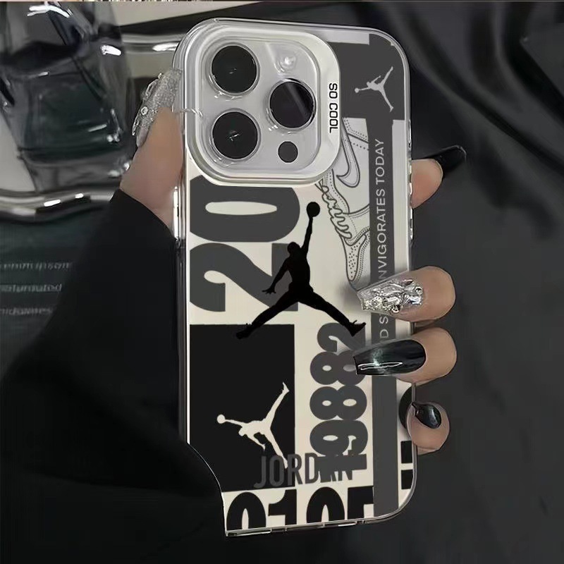 Cartoon Basketball Athlete Suitable for Apple 15 Plus Phone Case, Shockproof iPhone 16 Pro Max Matte 13 Trendy