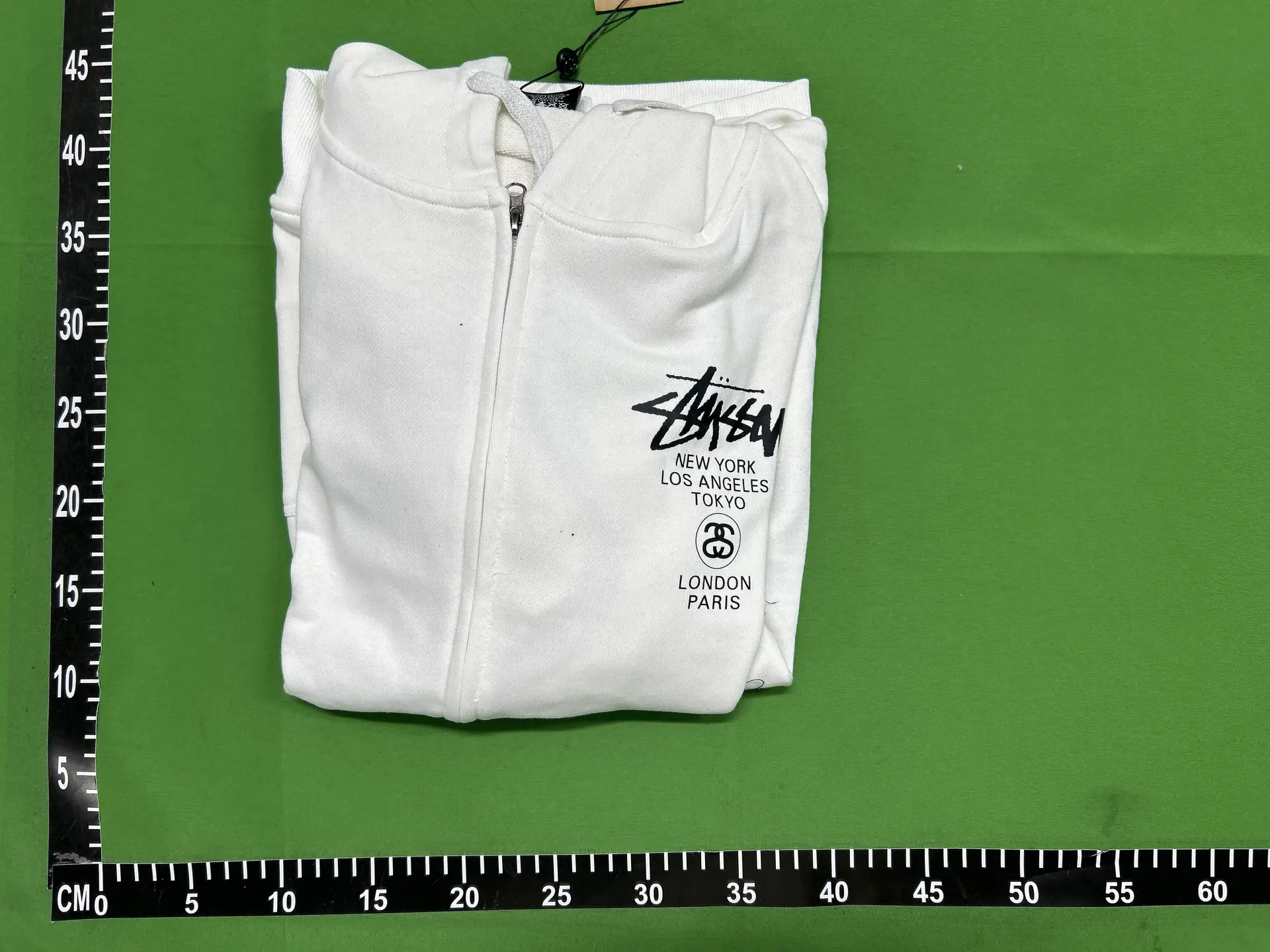 Alphabet Zipper Cotton High Quality Hoodie - Correct Version