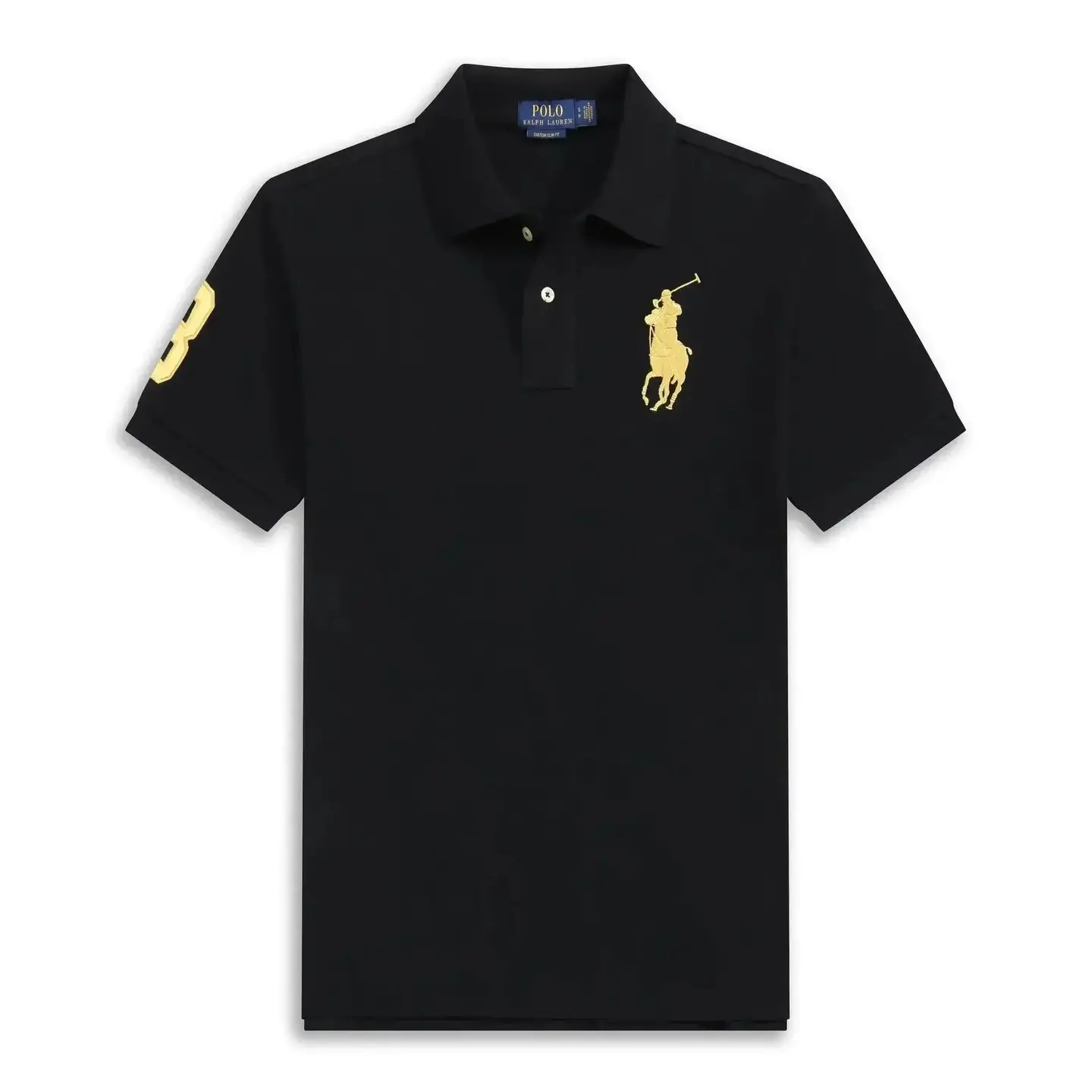 Polo Ralph Lauren Big Pony Black Polo Shirt
