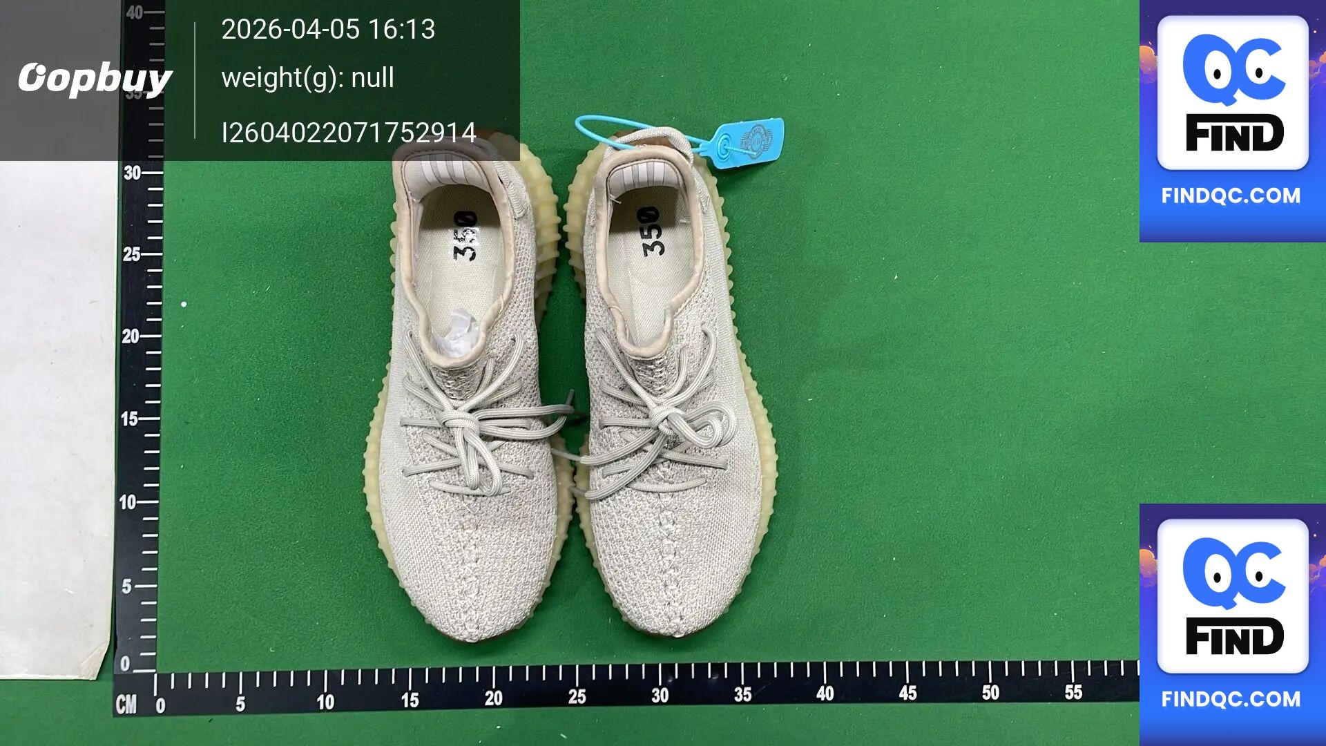 Men's 350 Sesame Grey Running Shoes — QC-foto 2