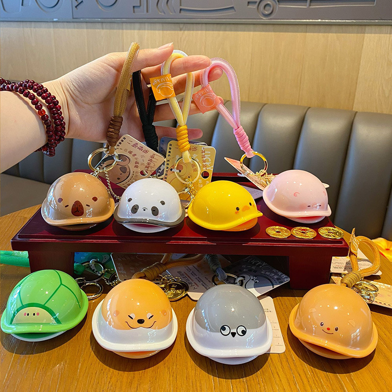 Original Good Luck Bu Keychain Pendant, National Trendy Toy, Decompression Toy, Cute Money Turtle Keychain, Bag Pendant