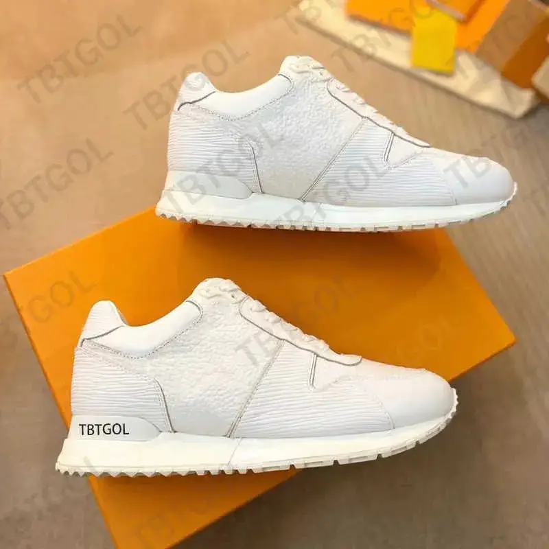 In-Stock New Men's and Women's Casual Shoes Designer Luxury Genuine Leather Sneakers Fashion Rubber Sole Sneakers
