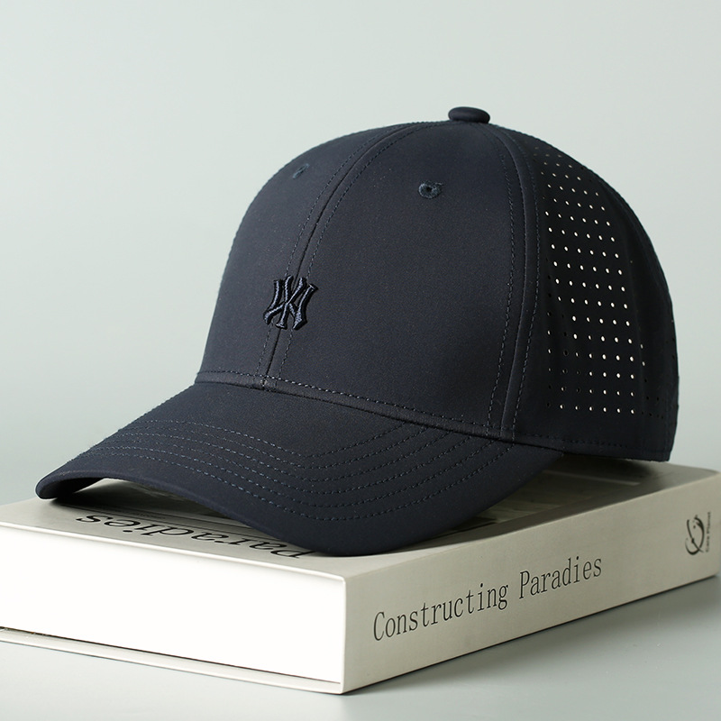 Baseball Cap Women's Spring and Autumn 2025 New Letter Embroidered Sunshade Cap Big Head Wai Cap Sunscreen Cap Men's Wholesale