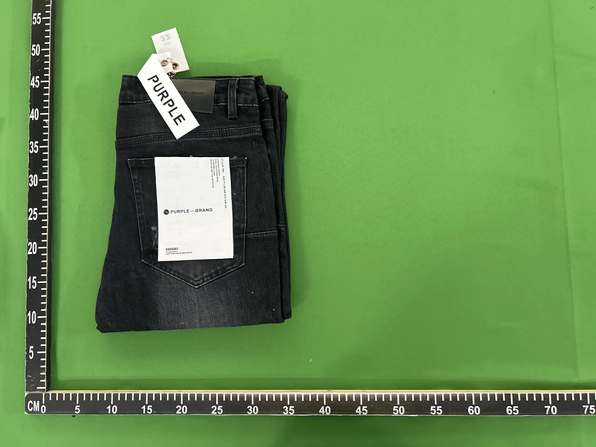 Purple Brand Slim Fit Low Rise Jeans
