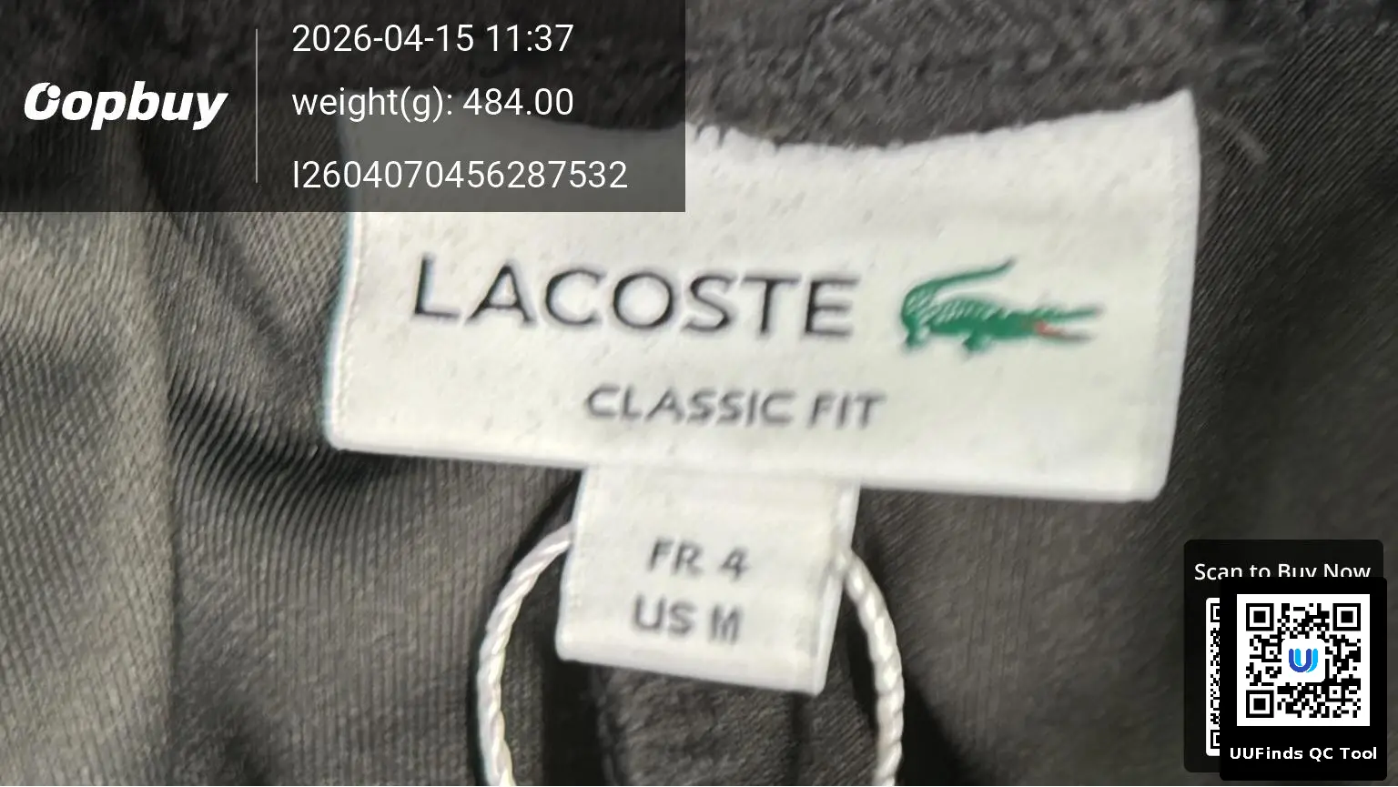 Lacoste Classic Fit Sweatshirt and Sweatpants Suit
