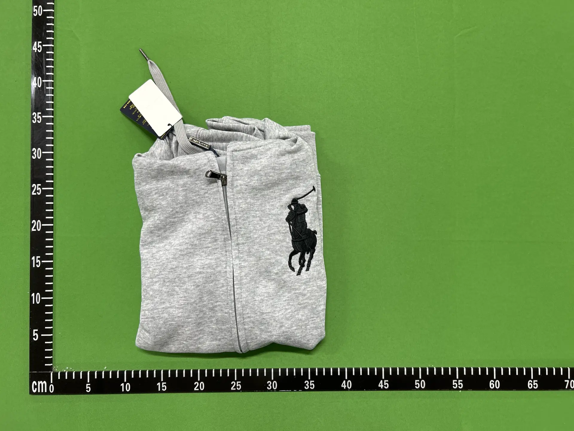 Polo Ralph Lauren Full Zip Hoodie Grey