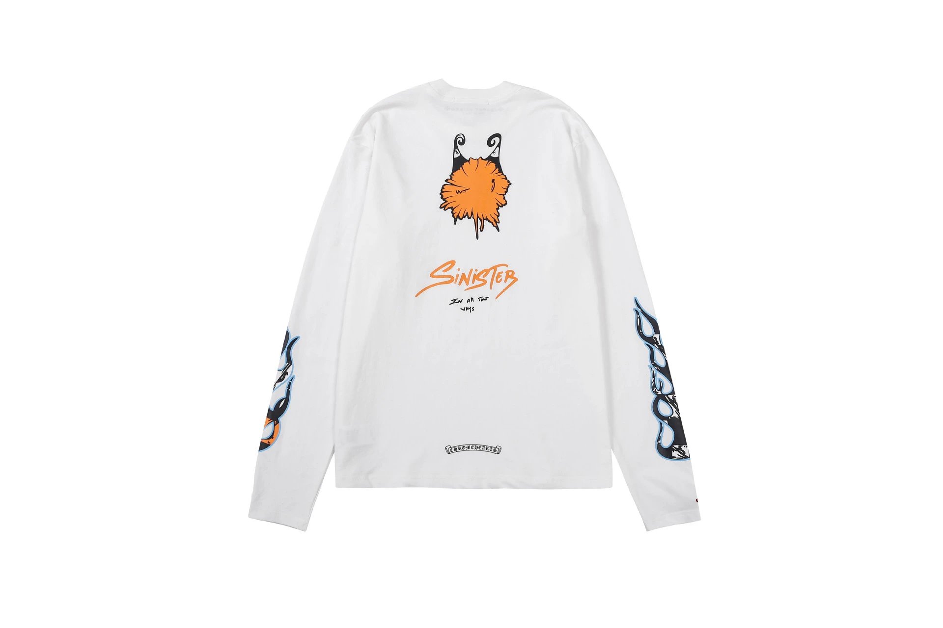 Chrome Hearts Sinister Long Sleeve T-Shirt