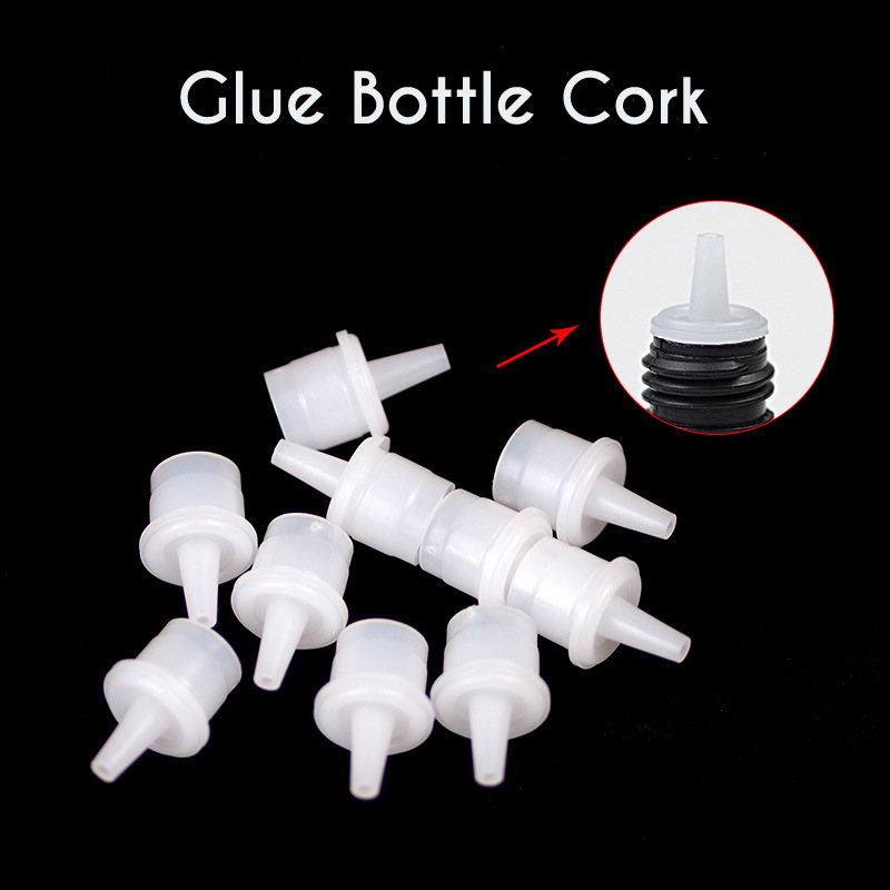 Grafting eyelash glue bottle stopper opening sealing glue replacement head special plug universal glue bottle nozzle