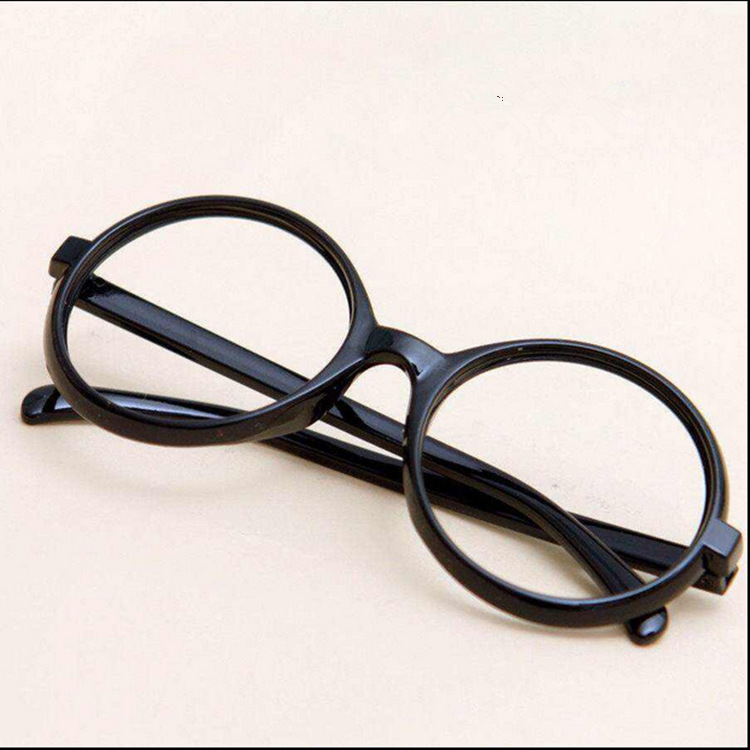 Adult small size Korean Style Vintage Decorative Round Frame Glasses Frame Alalei Harry Potter Round Plastic Without Lens