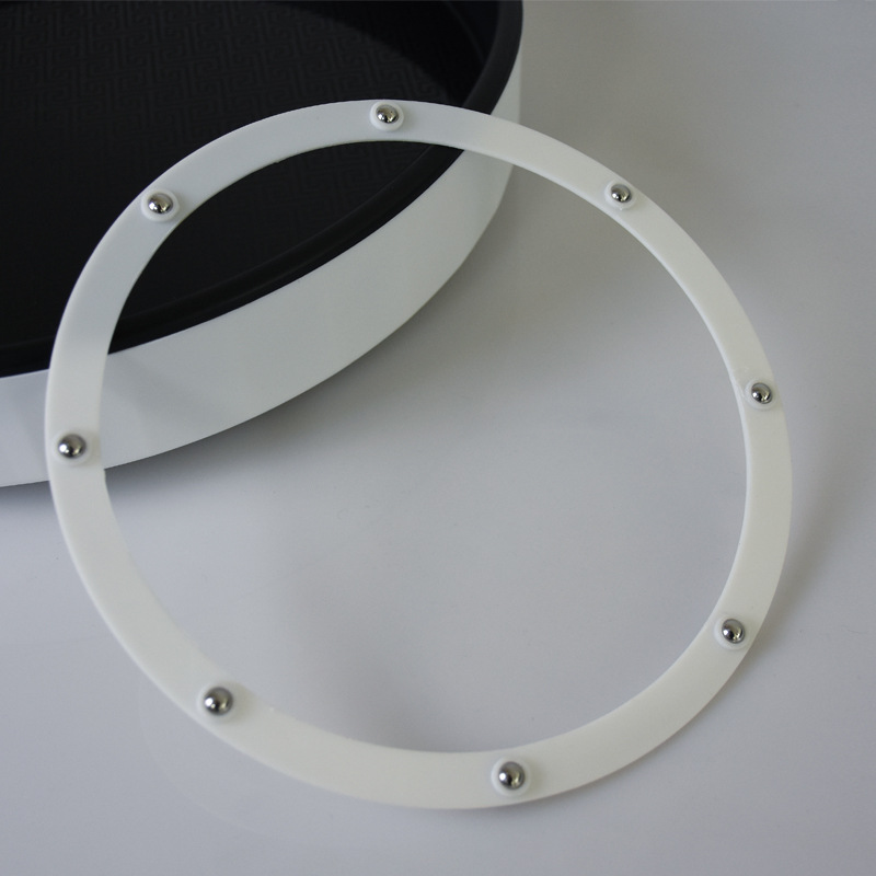 Li feng steel ball turntable ring balance rotating multi-bead 8 beads 6 inch 7 inch display tray rack photography rotating ring ball