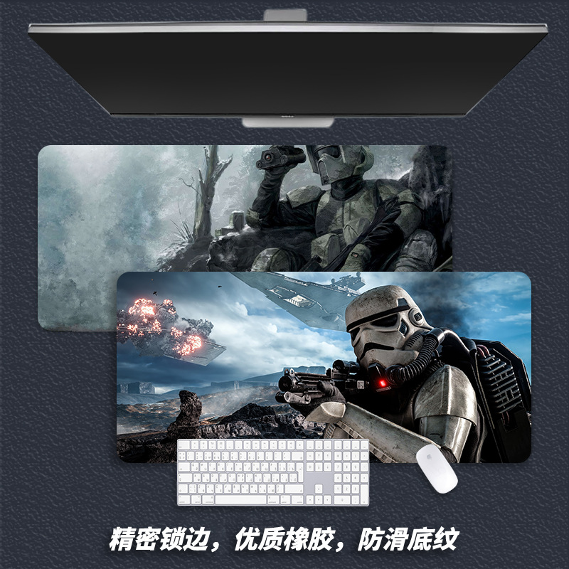 Star Wars Mouse Pad Large Star Wars Skywalker Rise Office Gaming Computer Keyboard Desk Mat