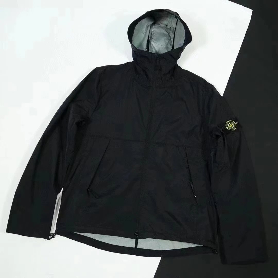 Cross-border stne island stone island jacket outdoor armband badge hooded jacket coat men and women's same