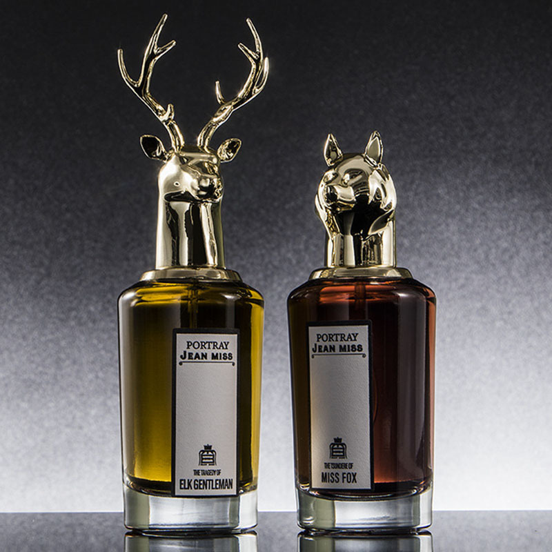 Small town Yixiang beast head ladies perfume lasting fragrance cross-border explosions fox elk animal perfume wholesale 80ML