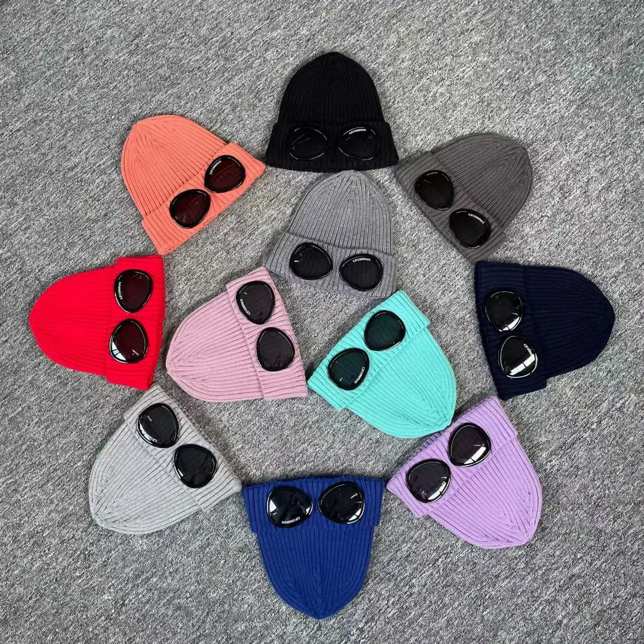 C.P. COMPANY Goggle Beanies