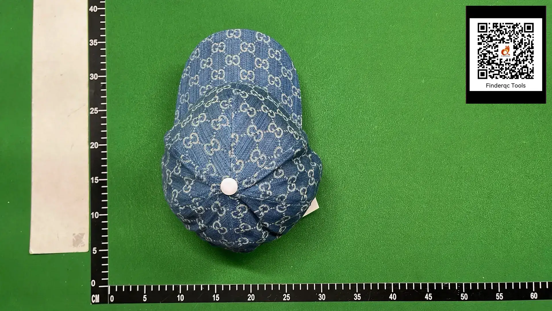 Gucci GG Denim Baseball Cap